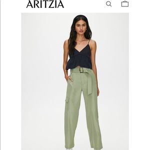 Brand New Aritzia Pants sage green